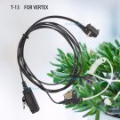 2-wire Surveillance Earpiece Vertex Standard VX110 VX160 VX459 Portable Radio