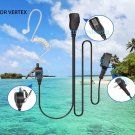 1-wire Surveillance Earpiece Vertex Standard VX298 VX350 VX351 Portable Radio