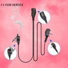 1-wire Surveillance Earpiece Vertex Standard EVX531 EVX534 EVX539 Portable Radio
