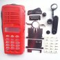 Lot 5 Red replacement Repair Kit Case Housing For Motorola GP380 Portable radio
