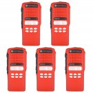 5x Red Replacement Repair Case Housing For Motorola PRO7150 Portable Radios