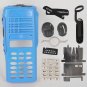 5x Blue Replacement Repair Kit Case Housing For Motorola GP380 Portable Radio