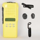 Yellow limited-keypad housing case for Motorola GP338 LCD+Ribbon Cable+Speake