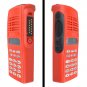 Red Replacement Housing Case Display For Motorola MTX8250.LS Portable Radios