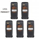 5X PMNN4077 Li Battery For Motorola DP3600 DP3601 DGP4150 DGP6150 Portable Radio