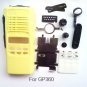NEW 5x Yellow Repair front CASE Housing cover For Motorola GP360 walkie talkie