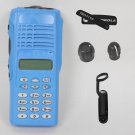 Blue replacement housing case for Motorola PRO7150( LCD+Ribbon Cable+Speaker+mic