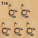 5x 2 Wire Surveillance Earphone Headset Earpiece TK480 for Kenwood Radios 5x 2 Wire Surveillance Earphone Headset Earpiece TK480 for Kenwood Radios