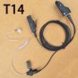 5x 2 Wire Surveillance Earphone Headset Earpiece TK480 for Kenwood Radios