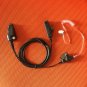 5x 2 Wire Surveillance Earphone Headset Earpiece TK480 for Kenwood Radios