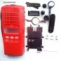 NEW 5x Red Repair front  CASE Housing cover For Motorola GP360 walkie talkie