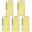 5x Yellow Replacement Repair Case Housing for Motorola PRO5150 Portable Radio 5x Yellow Replacement Repair Case Housing for Motorola PRO5150 Portable Radio