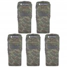 5x Camouflage Replacement Repair Case Housing For Motorola GP340 Portable radio