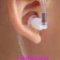 5x Black Surveillance Kit Accessories Headset Earpiece For Motorola GP340 GP380