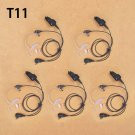 5x 1 Wire Surveillance Kit Earphone Headset Earpiece TK480 for Kenwood Radios 5x 1 Wire Surveillance Kit Earphone Headset Earpiece TK480 for Kenwood Radios