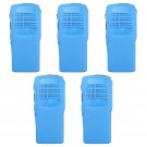 5x Blue Replacement Repair Case Housing cover for Motorola GP328 Portable Radio 5x Blue Replacement Repair Case Housing cover for Motorola GP328 Portable Radio