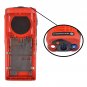 5x Red Replacement Repair Case Housing for Motorola GP340 Portable Radio