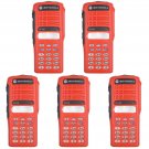 5X Red Replacement Repair Housing for Motorola GP338 Full-keypad Portable Radio 5X Red Replacement Repair Housing for Motorola GP338 Full-keypad Portable Radio