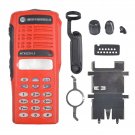Red Replacement Repair Case Housing For Motorola MTX8250.LS Portable Radios