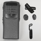 Black replacement housing case for Motorola PRO5150 (Ribbon Cable+Speaker+mic)