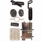 Transparent Replacement Repair Case Housing For Motorola GP380 Portable Radio