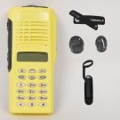Yellow Replacement Housing Case Display For Motorola HT1250 Full-keypad Radios