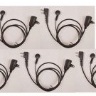 Lot 5 Earbud 2-Pin Earpiece headset earpiece For Icom Portable Radio Lot 5 Earbud 2-Pin Earpiece headset earpiece For Icom Portable Radio