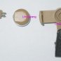Beige Acoustic Tube Headset Earpiece for Motorola GP328 GP329 GP338 GP339 GP580
