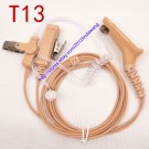 Beige Earphone Earpiece For Motorola MOTOTRBO Portable RADIOS FBI Surveillance