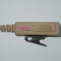 Beige Translucent Tube Earphone Earpiece Headset For Motorola MTS2000 MT2000