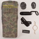 Camouflage Replacement Repair Case Housing For Motorola GP340 Portable Radio
