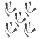 Lot 5 Earbud 2-Pin Earpiece headset earpiece For Kenwood Portable Radio Lot 5 Earbud 2-Pin Earpiece headset earpiece For Kenwood Portable Radio