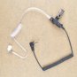 High quality 3.5mm Listen Receive-Only Clear Tube Earpiece For ICOM Radio