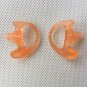 Extra Large Clear Comfortable Earpiece Earmold for Noise and Surveillance kits