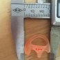 Extra Large Clear Comfortable Earpiece Earmold for Noise and Surveillance kits