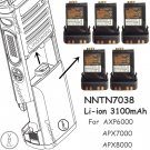 5x NNTN7038 Battery For Motorola AXP6000 APX7000 APX8000 SRX2200 Partable Radios