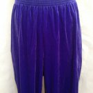 Diane Von Furstenberg Pants 3X Purple Velour The Color Authority Plus Size NWT Diane Von Furstenberg Pants 3X Purple Velour The Color Authority Plus Size NWT