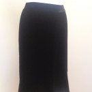 The Limited 2 Skirt Black Velvet Tiered Flounce Hem Holiday The Limited 2 Skirt Black Velvet Tiered Flounce Hem Holiday