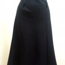 Trina Turk 8 Skirt Black Off Centered Box Pleat Career Made in USA Trina Turk 8 Skirt Black Off Centered Box Pleat Career Made in USA