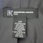 INC Petite Large Jacket 12P Gray Pinstripe Wool Blend Blazer Career