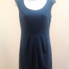 Wrapper S Dress Teal Knit Sleeveless Pleated Scoop Neck Wrapper S Dress Teal Knit Sleeveless Pleated Scoop Neck