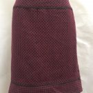 Ann Taylor 8 Skirt Black Red Geometric Straight Pencil Lined Career Above Knee Ann Taylor 8 Skirt Black Red Geometric Straight Pencil Lined Career Above Knee