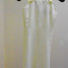 Nicole Miller Girls 12 Dress Ivory Sheath Lined Bow Detail Sleeveless