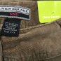 Union Square NYC 4/5 Pants Brown Pinwale Stretch Corduroy Preferred Fit