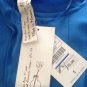 Zara Basic T Shirt Tunic Dress M Blue Draped Top NWT