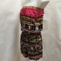 Angie S Romper Multi Color Strapless Tribal Pockets Boho Geometric