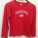 Ohio State Buckeyes L Top Long Sleeves T-Shirt Womens Youth Graphic Tee