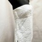 J Crew Sz 0 Top White Texture Strapless Cotton Empire Waist XS Shirt