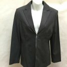 The Limited S Blazer Jacket Gray Stretch Tailored Business Clasp