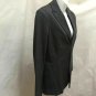 The Limited S Blazer Jacket Gray Stretch Tailored Business Clasp